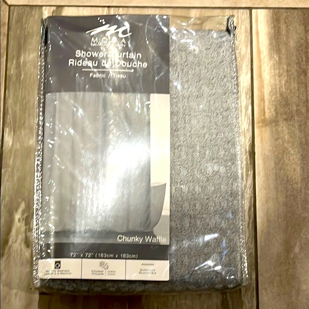 Monarch Gray Shower Curtain